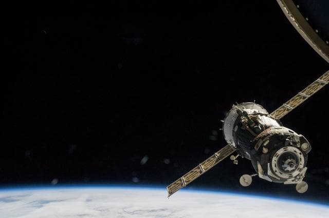 NASA image: Soyuz TMA-07M Undocking