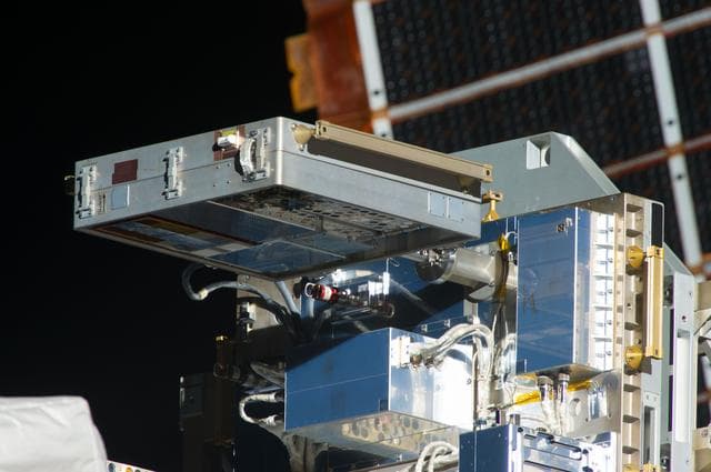 NASA image: MISSE-8