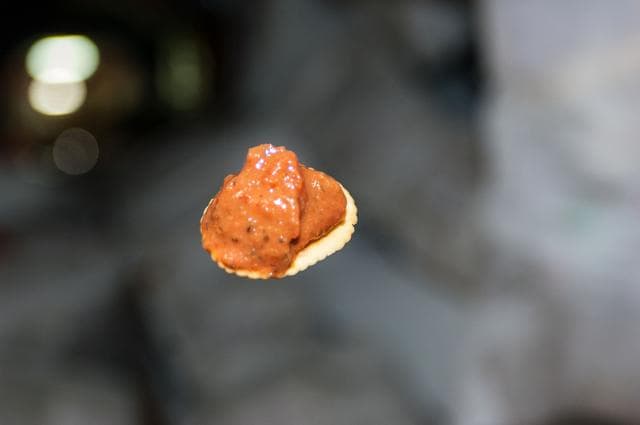 NASA image: Cracker and topping