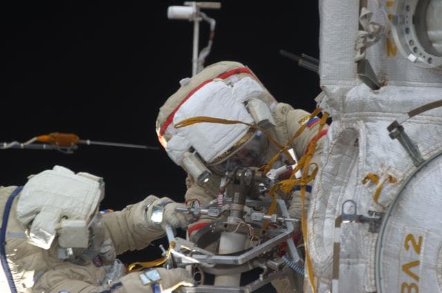 NASA image: Russian EVA 33
