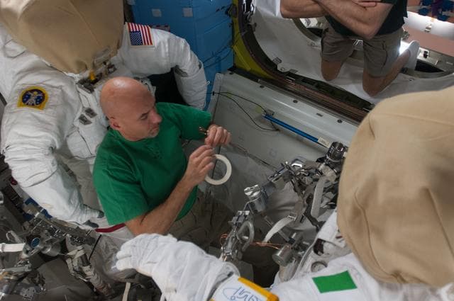 NASA image: EVA Prep