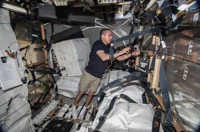 NASA image: Unpacking of ATV