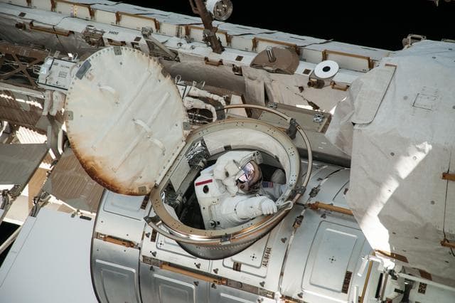 NASA image: EVA 22