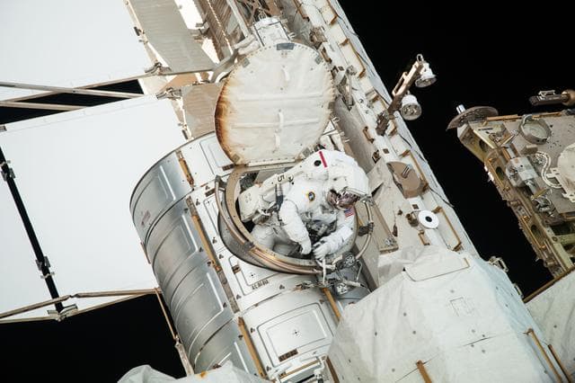 NASA image: EVA 22