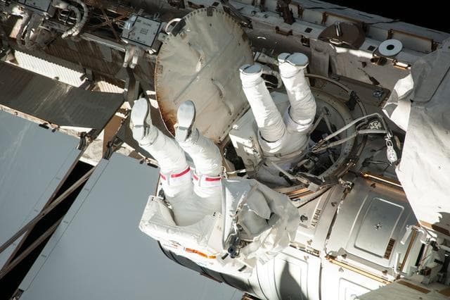NASA image: EVA 22