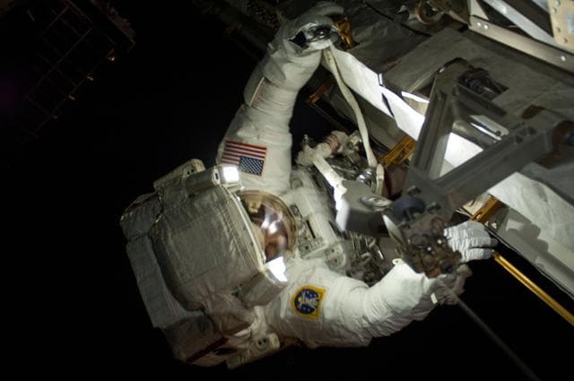 NASA image: EVA 22 taken with camera 2.