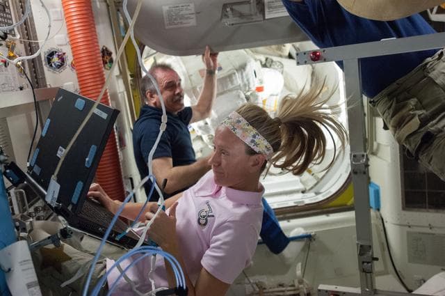 NASA image: USOS Extravehicular Activity (EVA) #22 Preparations