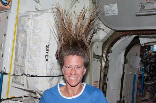 NASA image: Nyberg in Node 1