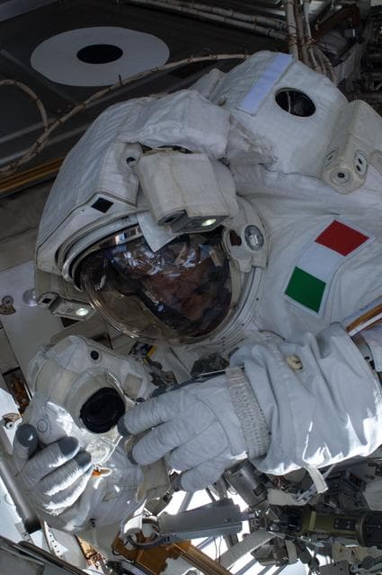 NASA image: EVA 23,Camera 1