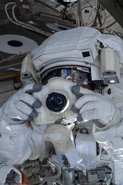 NASA image: EVA 23,Camera 1