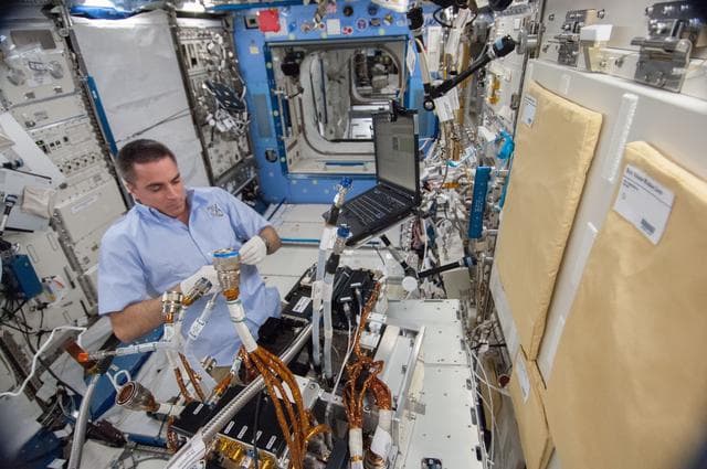 NASA image: Marangoni Inside (MI) Removal