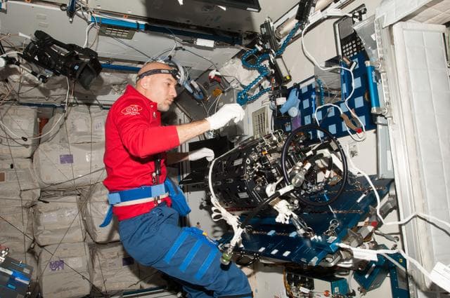 NASA image: Multi-User Droplet Combustion Apparatus (MDCA) Chamber Insert Assembly (CIA)