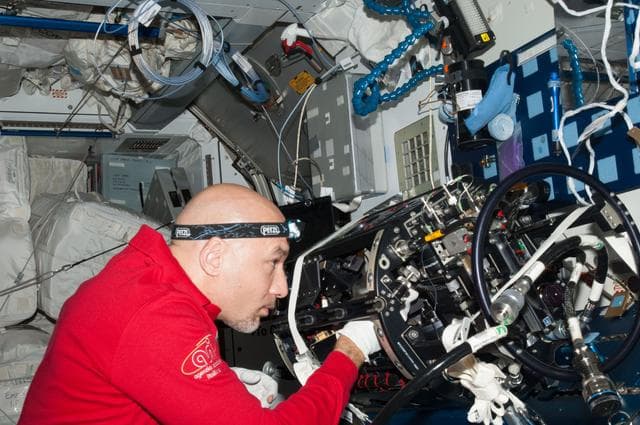 NASA image: Multi-User Droplet Combustion Apparatus (MDCA) Chamber Insert Assembly (CIA)