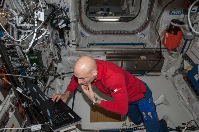 NASA image: Columbus Thermal Control System (TCS) Degassing Operations