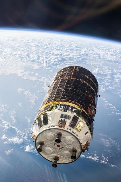 NASA image: H-II Transfer Vehicle (HTV)-4