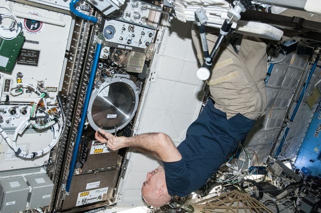 NASA image: Material Science Laboratory (MSL) Solidification and Quench Furnace (SQF) Sample Cartridge Exchange
