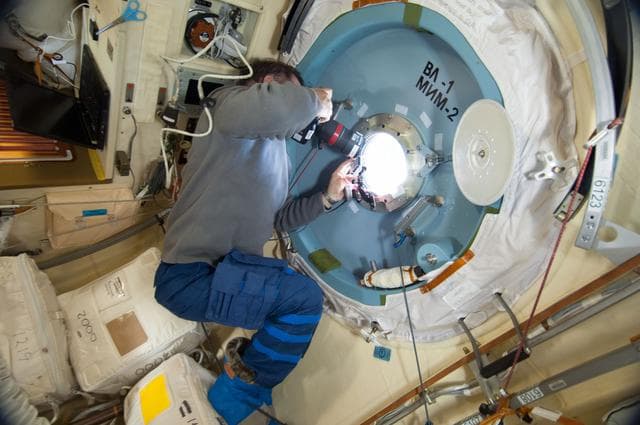 NASA image: Russian EVA 35
