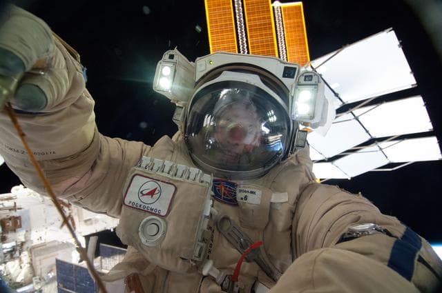 NASA image: Russian EVA 35