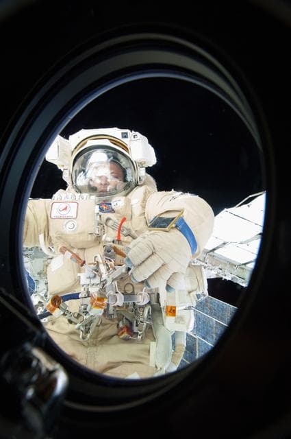 NASA image: Russian EVA 35