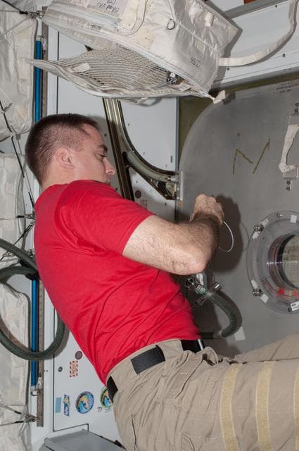 NASA image: Cassidy in Node 2