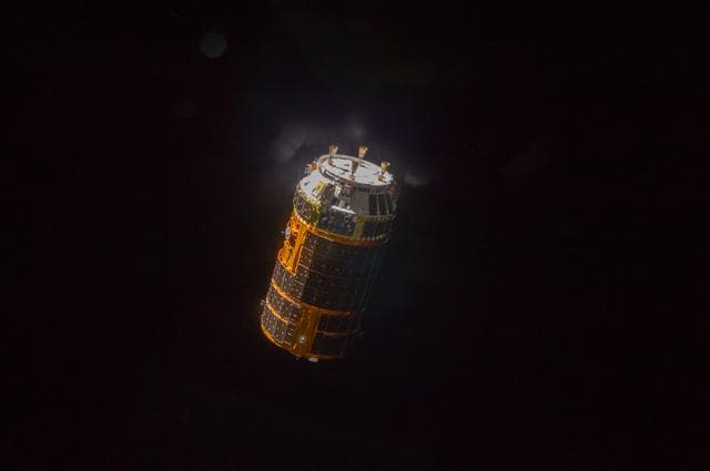 NASA image: HTV-4 undocking