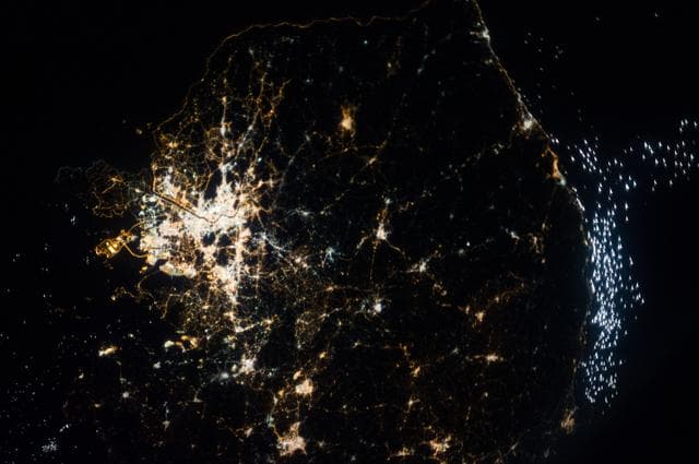 NASA image: Earth Observation taken during the Expedition 37 mission
