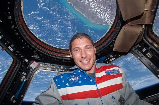 NASA image: Hopkins in Cupola