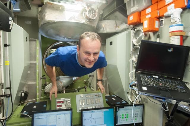 NASA image: Ryazanskiy in Service Module