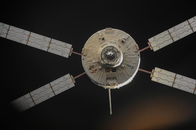 NASA image: ATV-4 Undocking