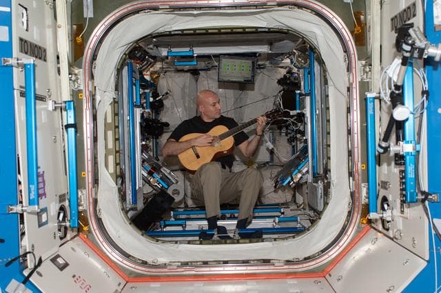 NASA image: Parmitano in Node 2