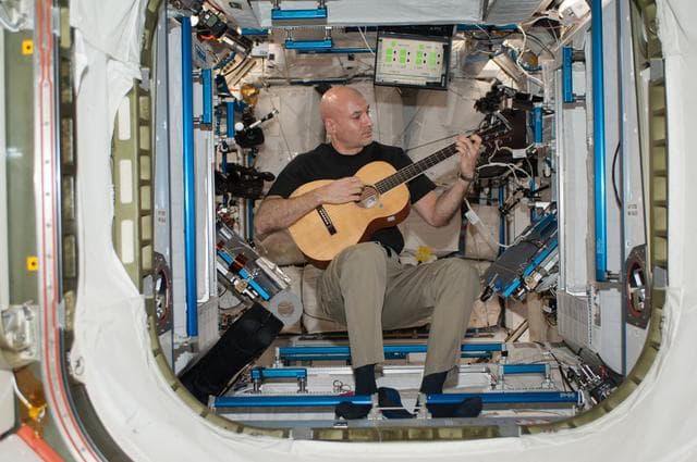 NASA image: Parmitano in Node 2