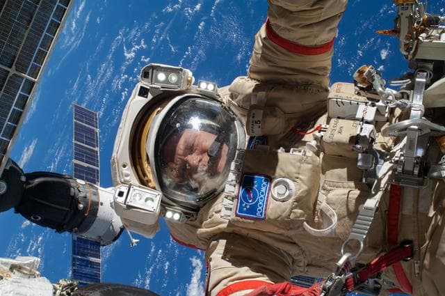 NASA image: Russian EVA 36.