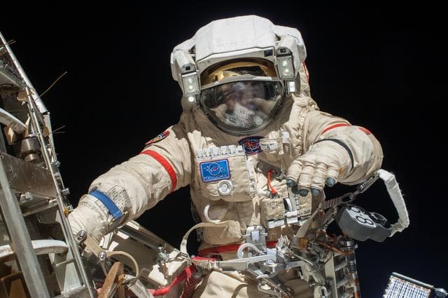 NASA image: Russian EVA 36.