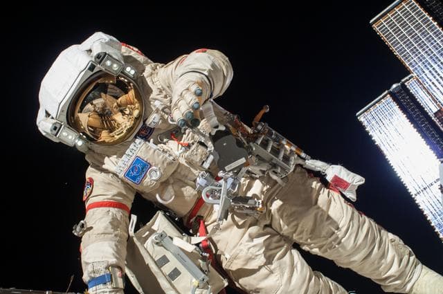 NASA image: Russian EVA 36.