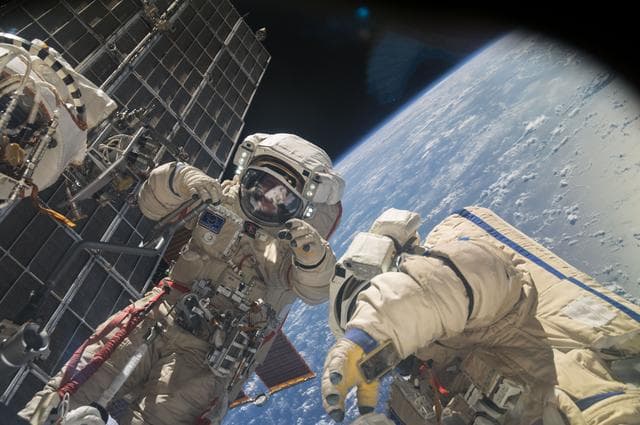 NASA image: Russian EVA 36