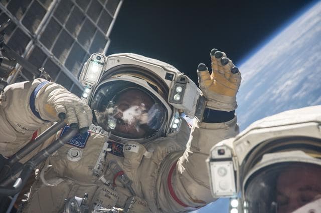 NASA image: Russian EVA 36