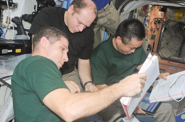 NASA image: Emergency Simulation Drill