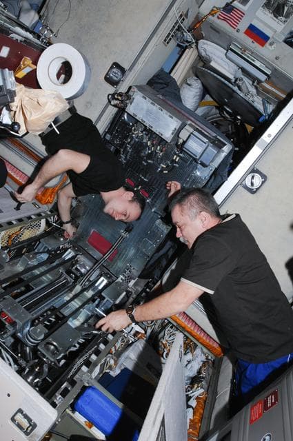 NASA image: TVIS In-Flight Maintenance