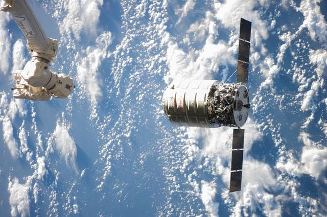 NASA image: Cygnus Capture