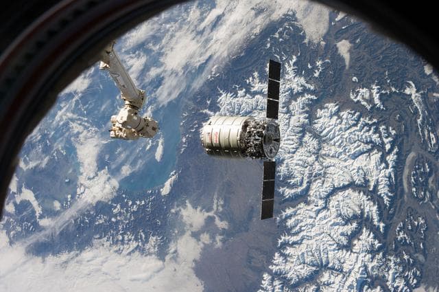NASA image: Cygnus Capture