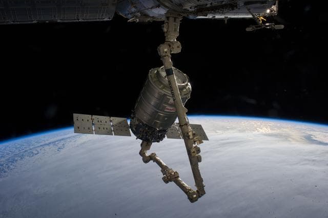 NASA image: Cygnus Capture
