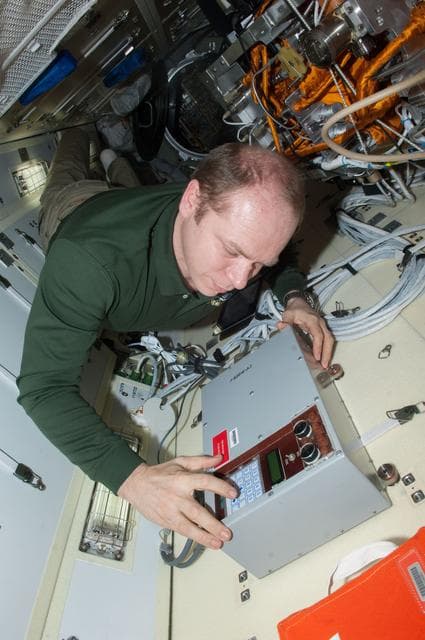 NASA image: Particle Cooler/Generator Module in the MRM1