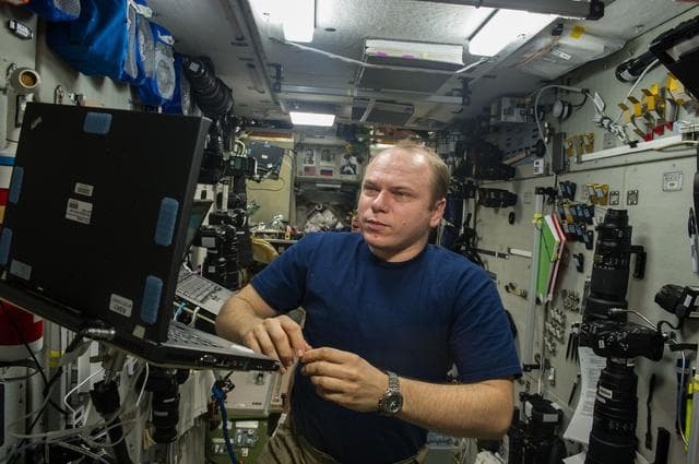 NASA image: OBT ISS Emergency Descent Drill