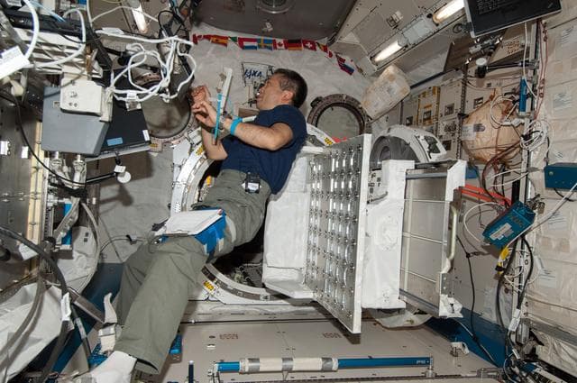 NASA image: SSOD Removal and NRCSD Install