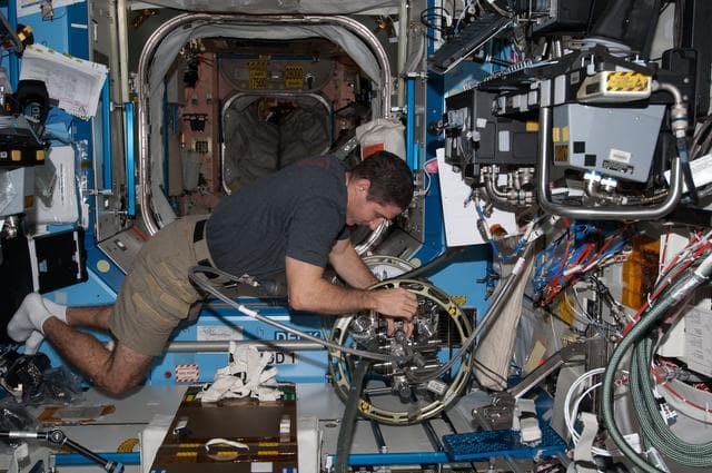 NASA image: Hopkins during ITCS PWR Retrieval