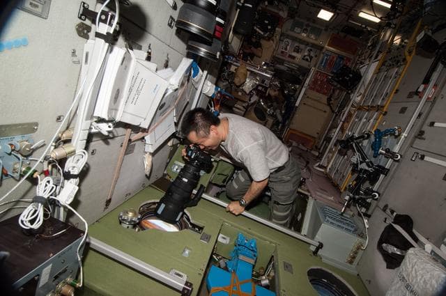 NASA image: Koichi in SM
