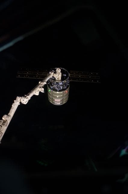NASA image: Cygnus Departure