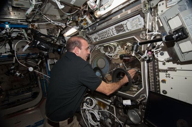 NASA image: BASS-II Hardware Repair