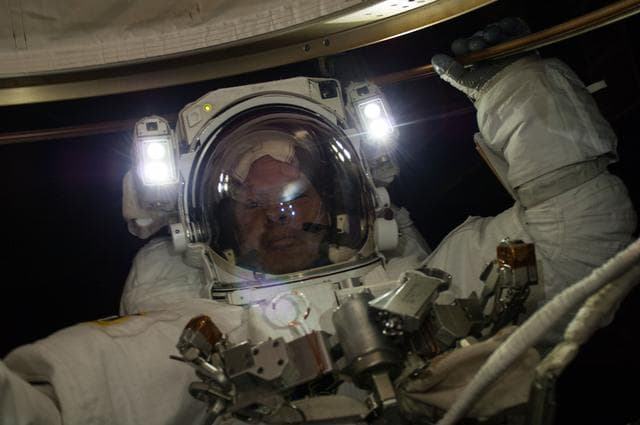 NASA image: Swanson during EVA 26