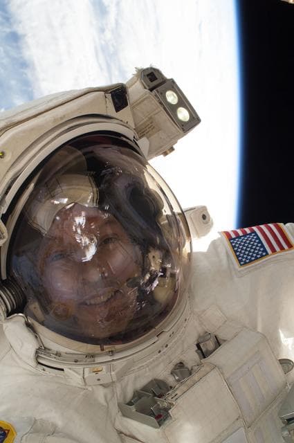 NASA image: Swanson during EVA 26
